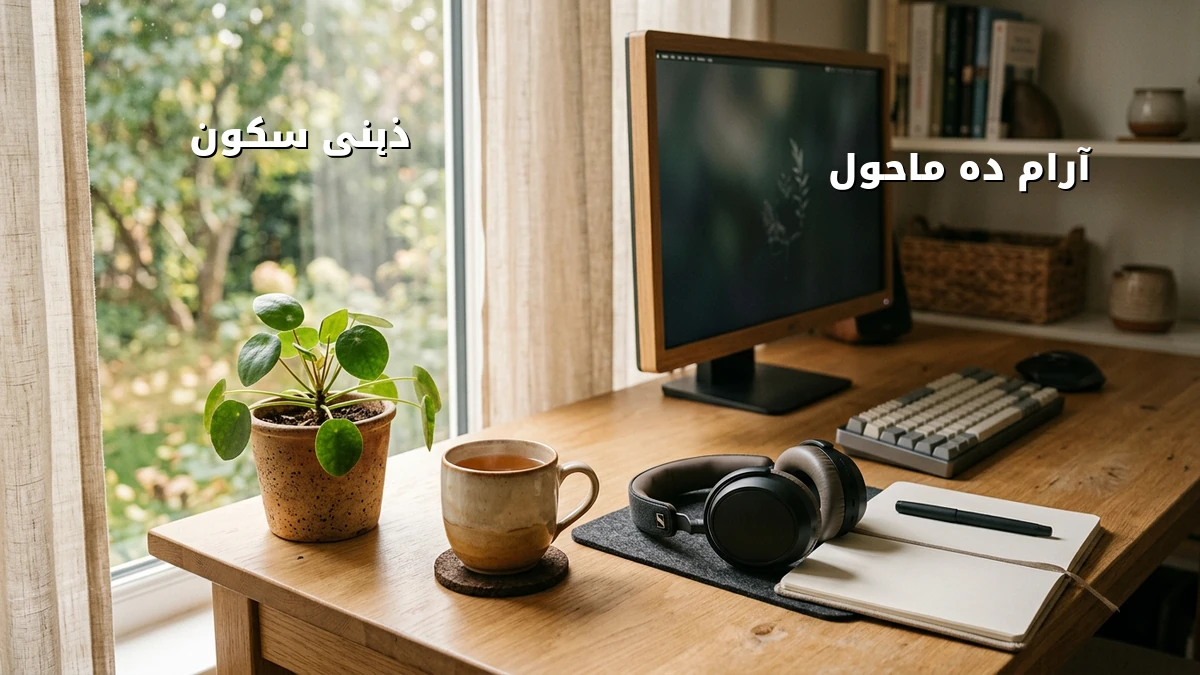 دفتر کے شور میں ذہنی سکون پانے کا طریقہ