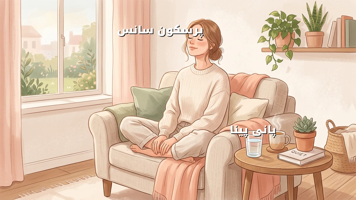 اچانک گھبراہٹ کے وقت خود کو پرسکون کرنا