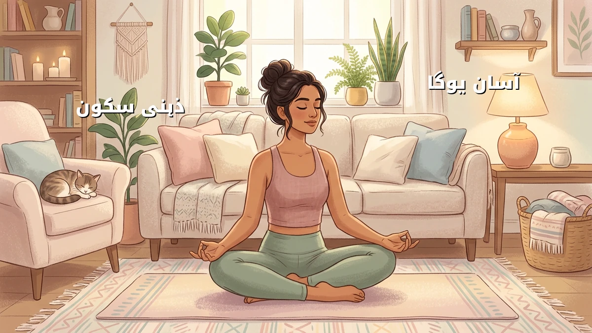 خواتین کے لیے کچن کے کام کے بعد آسان یوگا